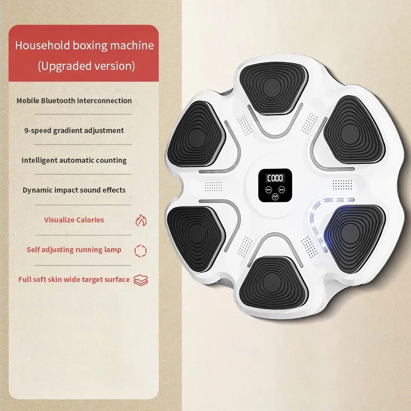 Revolutionary Smart Music Boxing Trainer for Adults and Kids - The Ultimate Home Fitness Experience