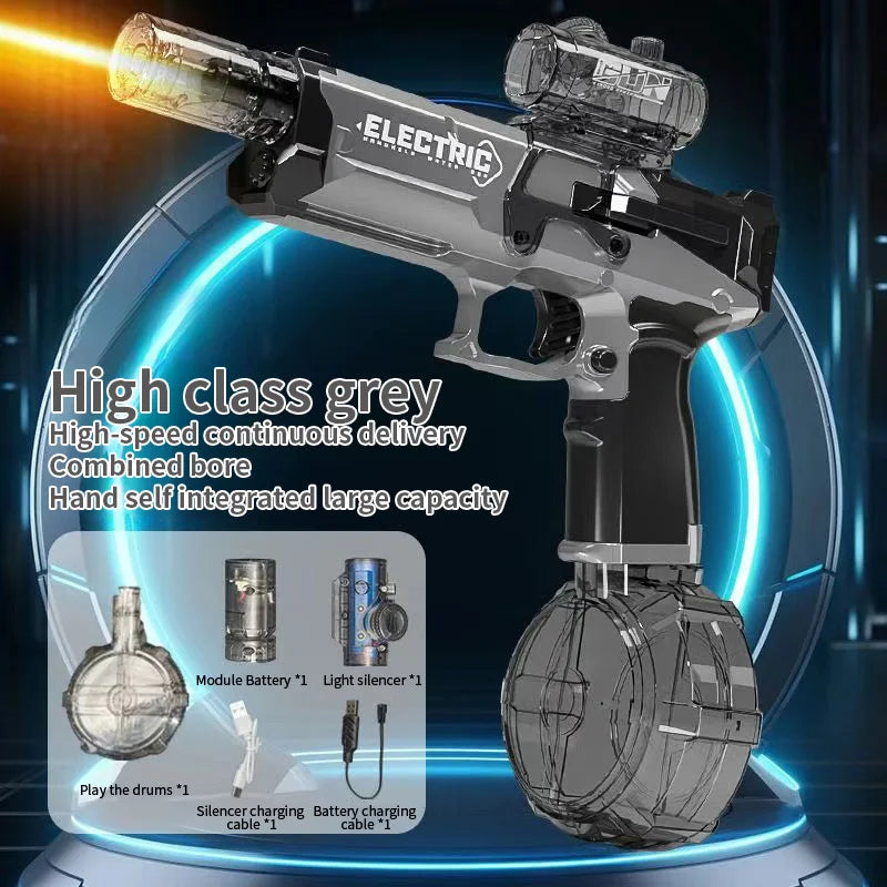Unleash the Fun This Summer with the Ultimate Light-Up Water Blaster - High Capacity Soaking Action!