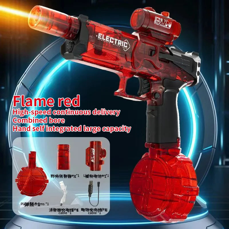 Unleash the Fun This Summer with the Ultimate Light-Up Water Blaster - High Capacity Soaking Action!