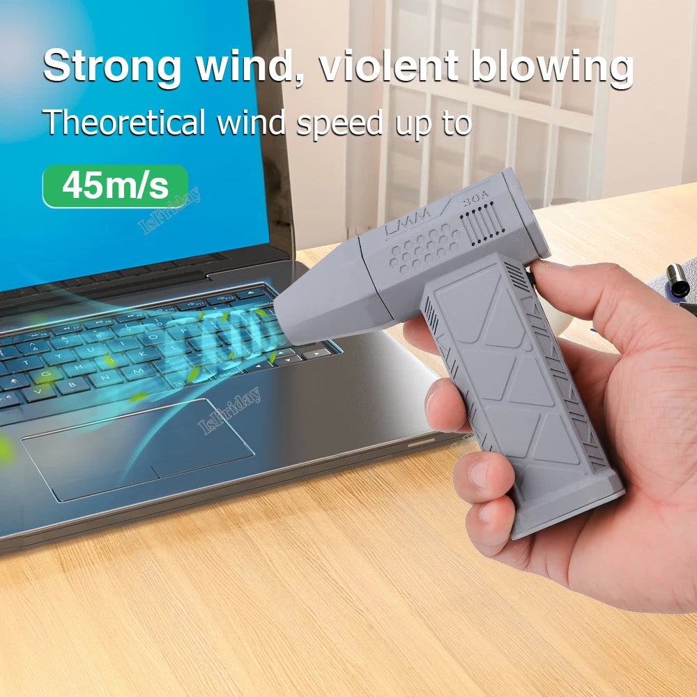 The Ultimate Mini Jet Fan: Your Go-To Pocket Dryer & Duster for Cars, Computers, and Home DIY