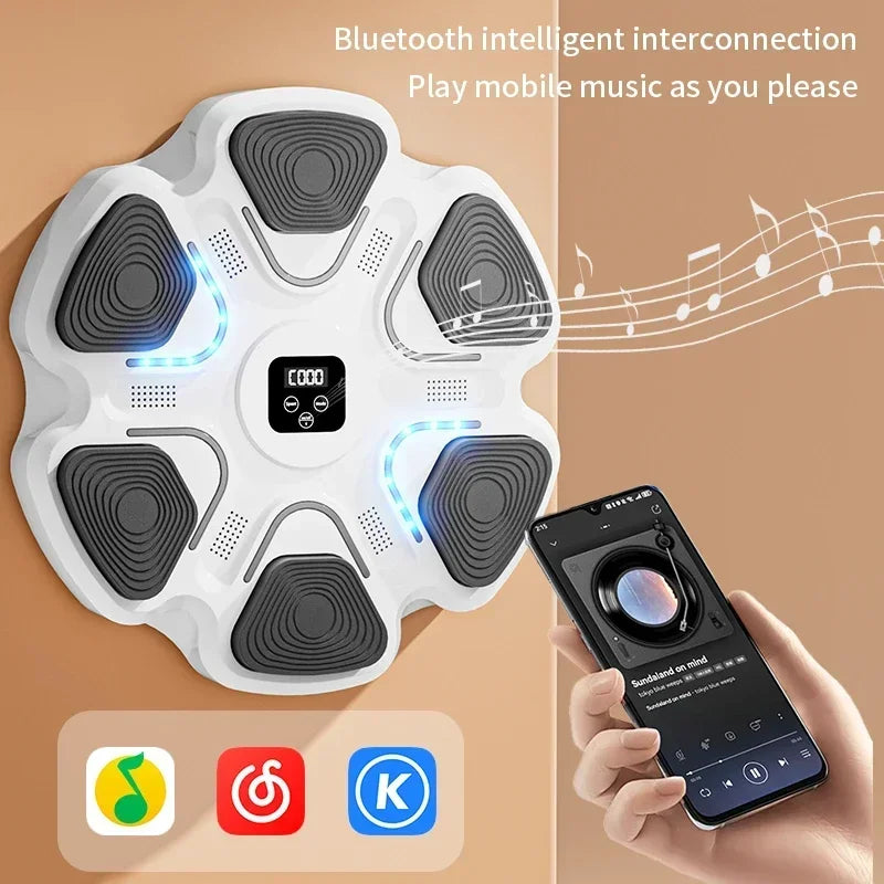 Revolutionary Smart Music Boxing Trainer for Adults and Kids - The Ultimate Home Fitness Experience