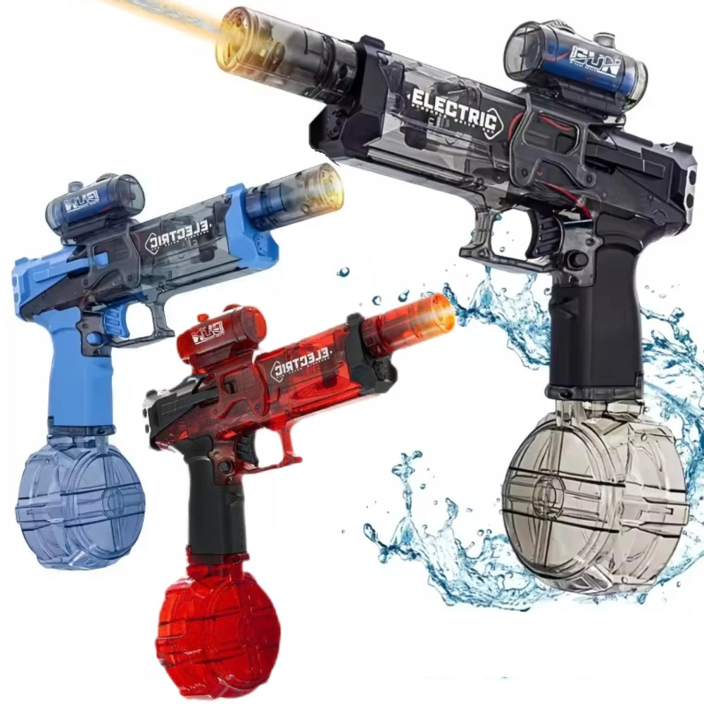 Unleash the Fun This Summer with the Ultimate Light-Up Water Blaster - High Capacity Soaking Action!
