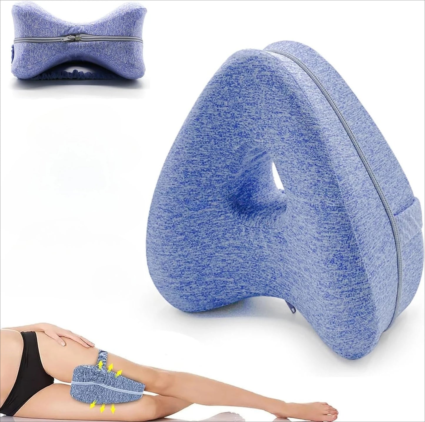 Experience Unmatched Comfort with the Revoget Ultimate Side Sleeper Pillow - Wake Up Refreshed and Pain-Free!