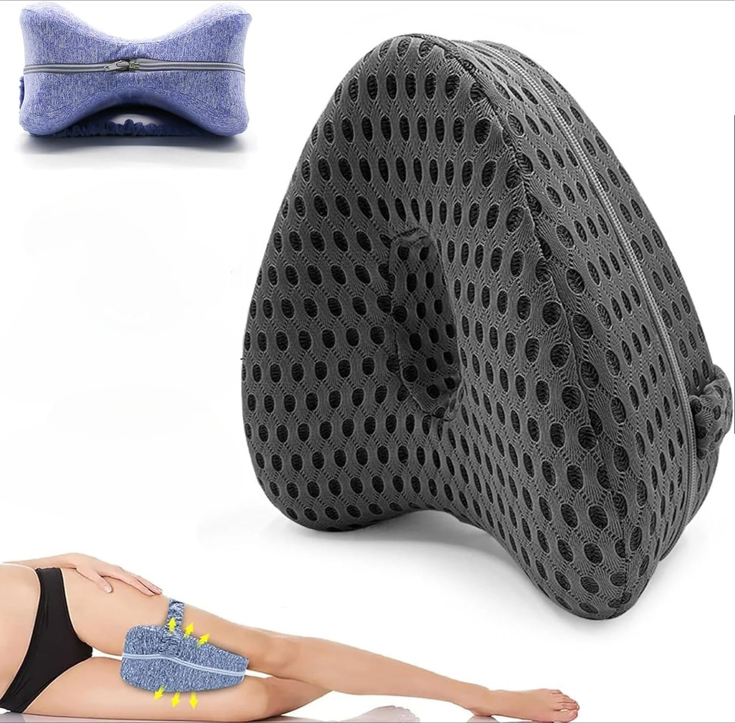 Experience Unmatched Comfort with the Revoget Ultimate Side Sleeper Pillow - Wake Up Refreshed and Pain-Free!